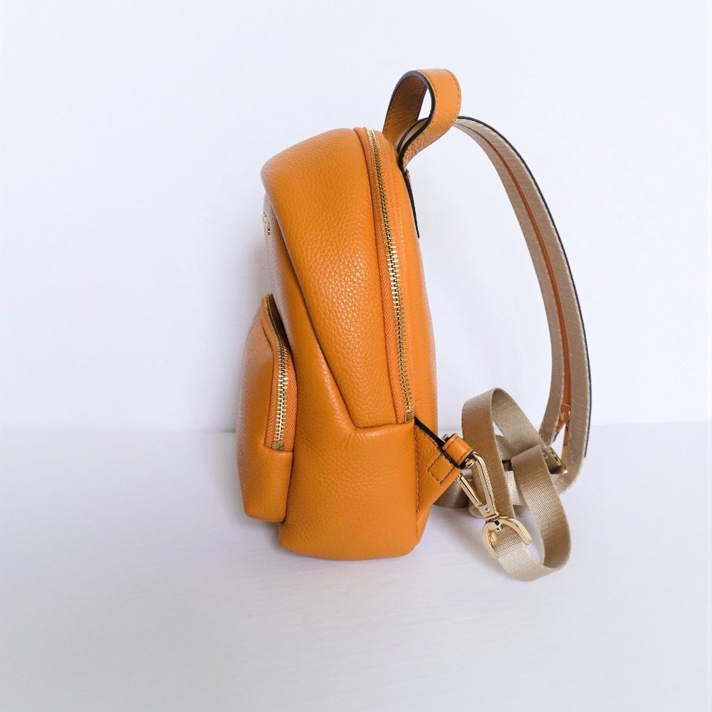 Michael Kors Erin MINI Backpack Yellow Marigold - Picture 6 of 11
